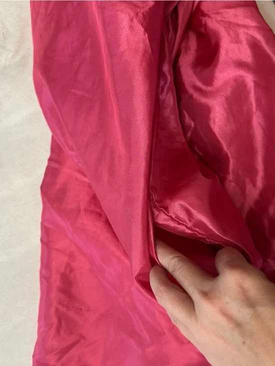 Anthropologie if by sea pink Off The Shoulder barbiecore Dress 38218 - Picture 10 of 12